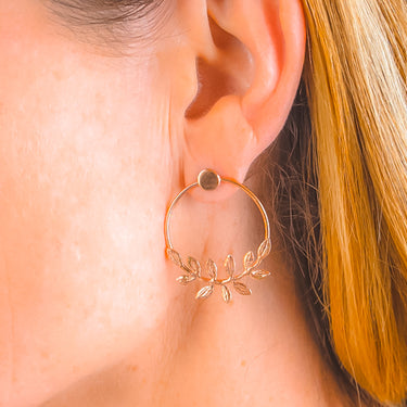 Reef Leaf Earrings