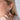 Deco Curved Stud Earrings