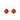 Red Quartz Rhombus Earrings