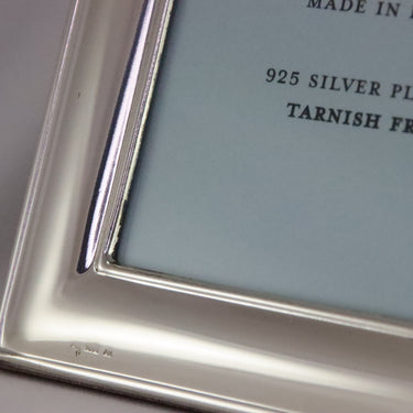 Bilaminato Light Silver Rounded Frame - Large - $216 RRP