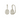 Oval Cubic Zirconia Earrings
