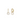 White Pearl Drop Huggie Earrings