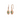 Green Diamond Drop Earring