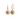 Green Octogon Drop Earring