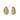 Cubic Zirconia Oval Statement Stud Earrings