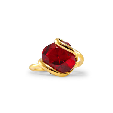 Red Crystal Ring
