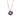 Small Grey Mother-of-Pearl Flower Pendant