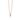 Pearl necklace with a rose gold clasp on a white background