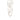 A white baroque pearl and circle link 18ct rose gold double necklace.
