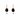 Small Black Agate & Pearl Drop Hook Earrings