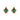 Decorative Green Earrings