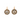 Bright Crystal Round Earrings -$254 RRP