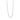 Small Crystal Necklace - 46cm