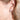 Cubic Zirconia Oval Stud Earrings