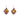 Decorative Bright Citrine Earrings