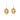 Small Oval Head Cameo Earrings