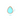 Turquoise Teardrop Crystal Earrings