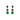 Garnet with Green Onyx Teardrop Earrings