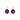 Purple Crystal Disk Earrings
