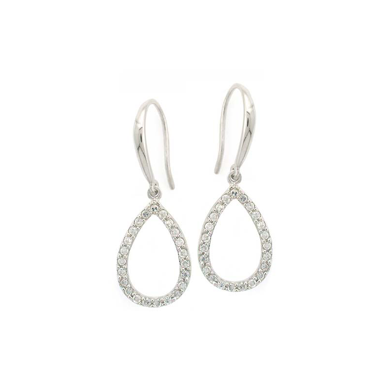 Open Teardrop Earrings