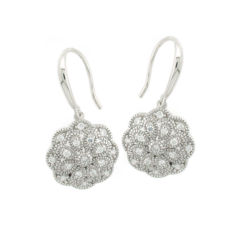 Antique Flower Earrings