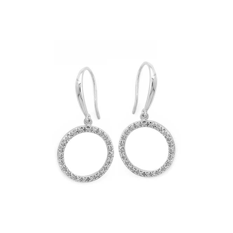 Circle Drop Earrings