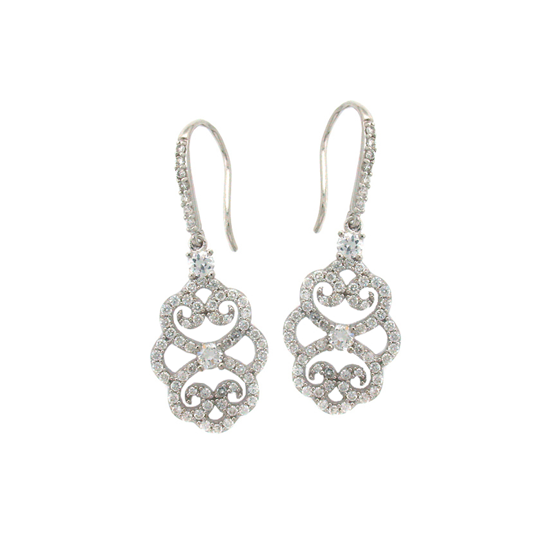 Filigree Drop Earrings