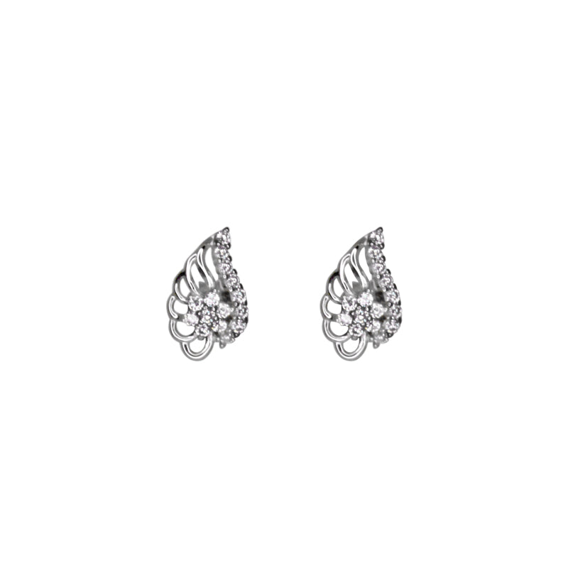 Angel Wing Stud Earrings