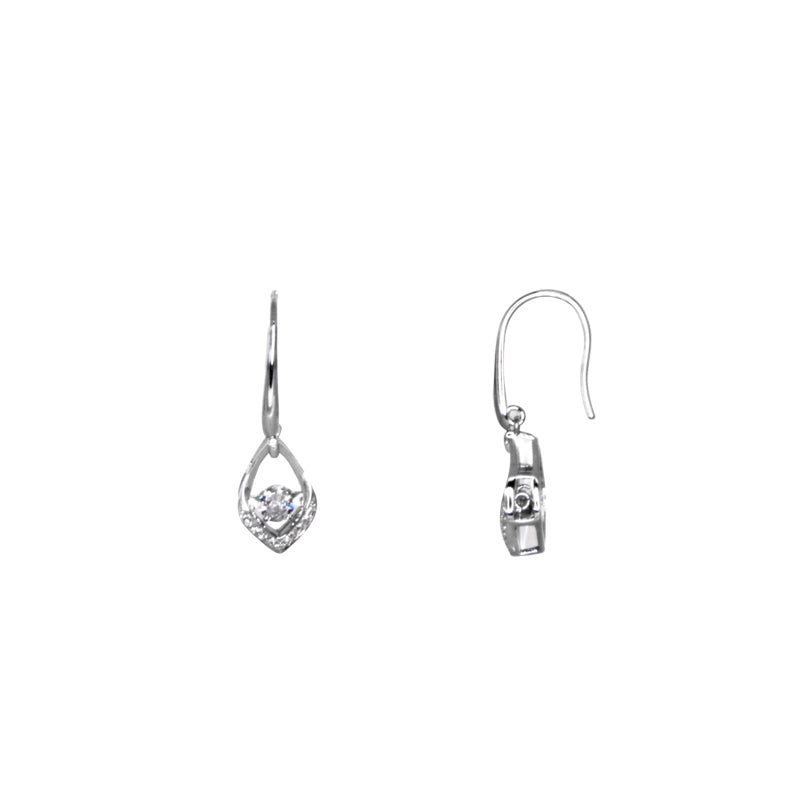 Swivel Teardrop Earrings