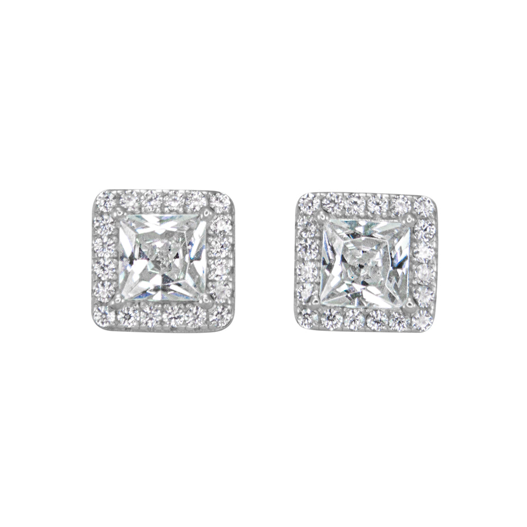 Square Stud Earrings