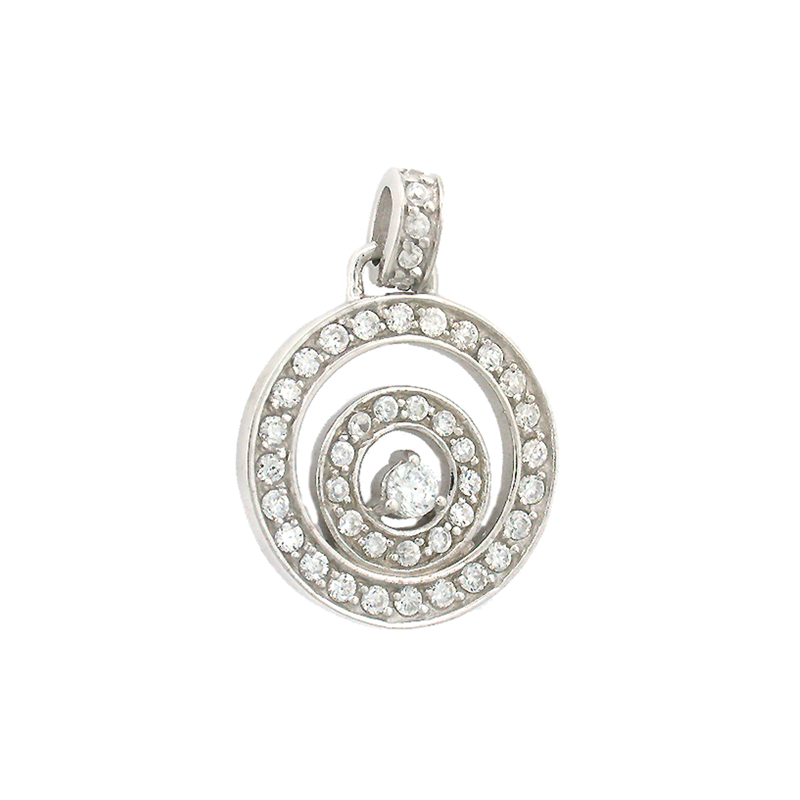 Double Circle Pendant