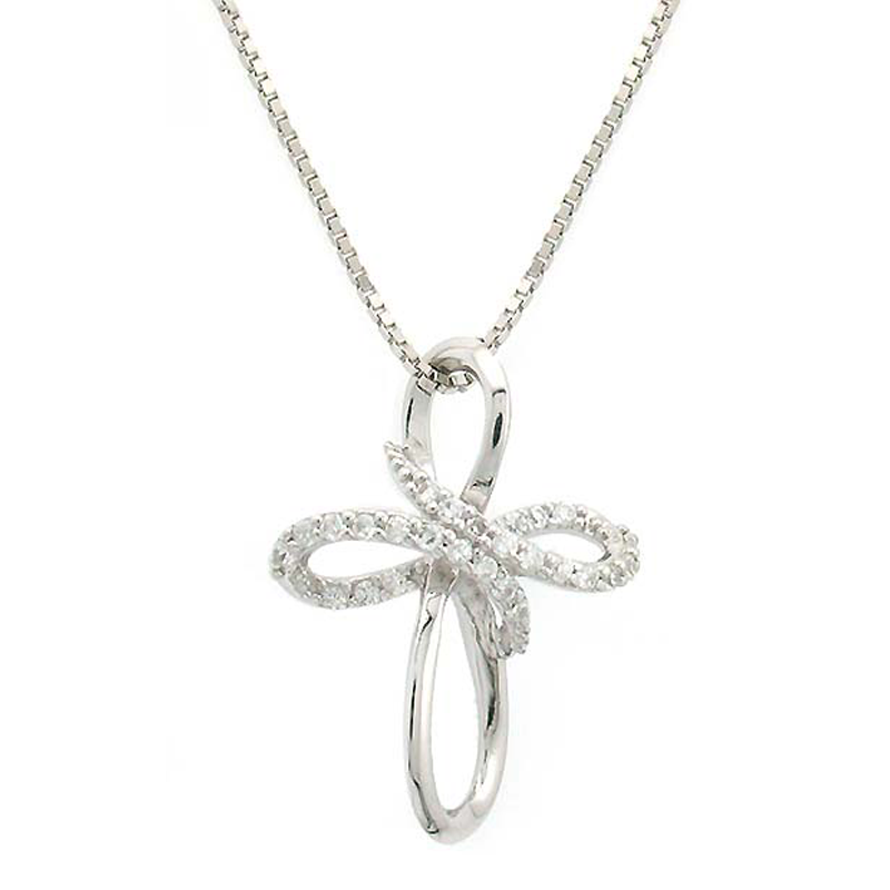 Twisted Cross Pendant