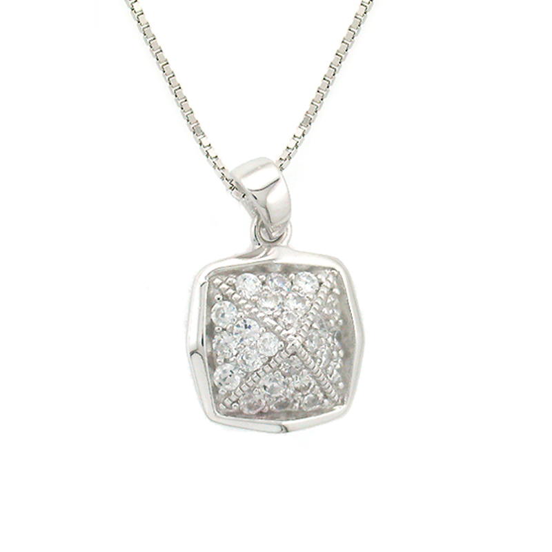 Square Cross Pendant