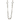 Clear Crystal Necklace - 80cm