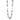 Blue Quartz & Silver Pearl Necklace - 125cm