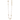 White Pearl Necklace - 70cm