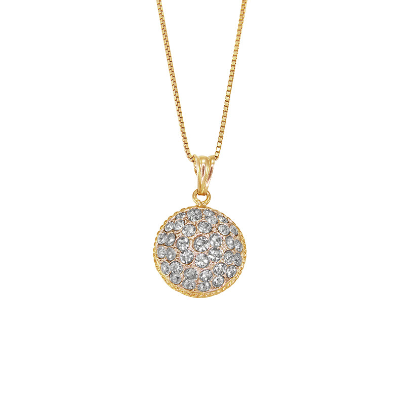 Crystal Round Pendant