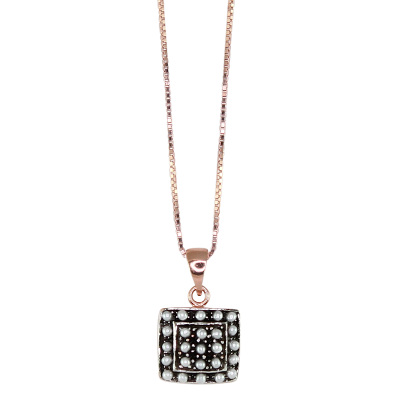 Pearl Square Pendant