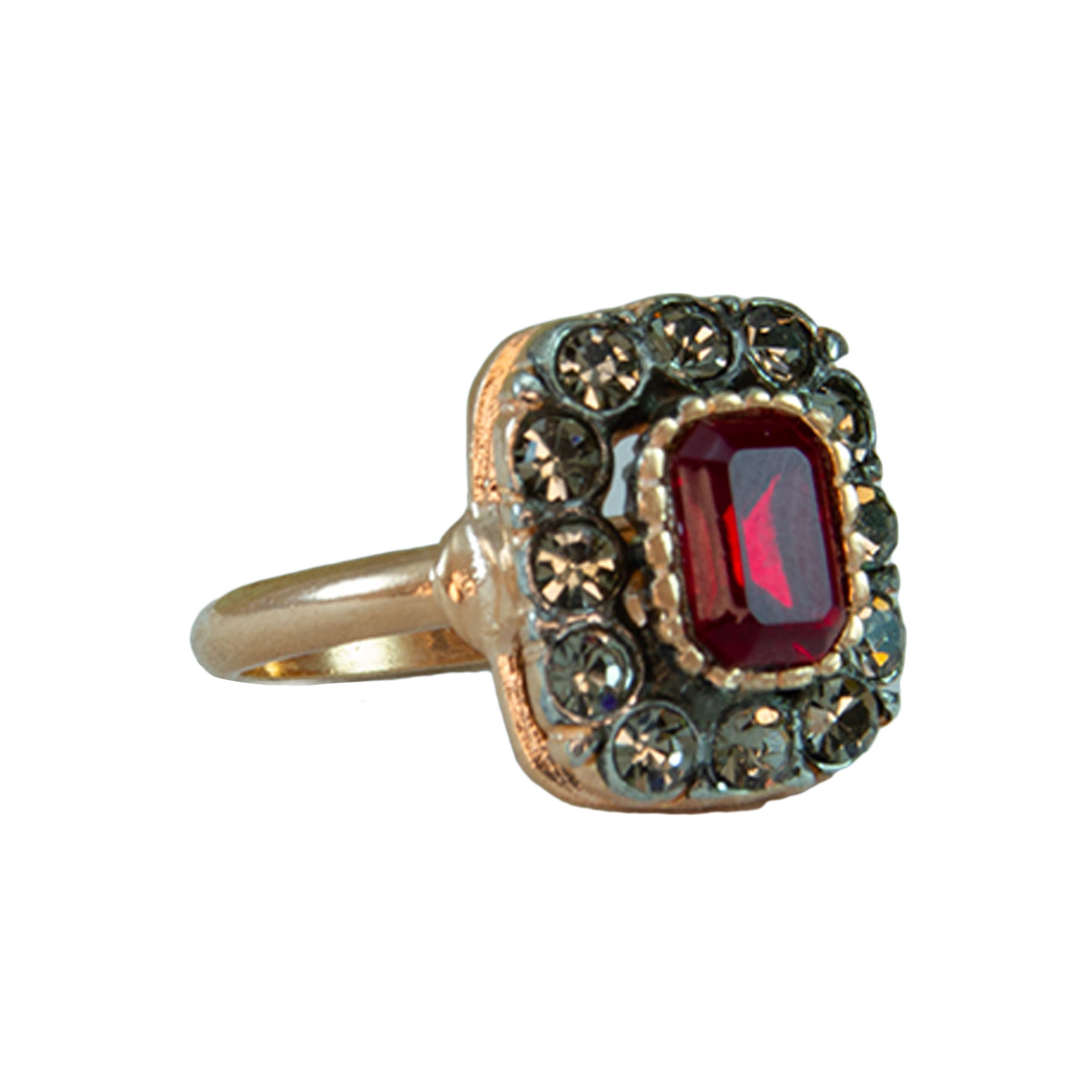 Red Crystal Ring