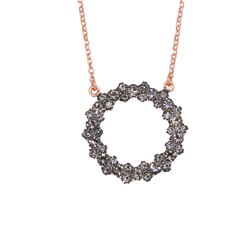 Crystal Circle Pendant