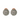 Crystal "Ball" Stud Earrings