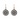 Pearl & Crystal Round Earrings