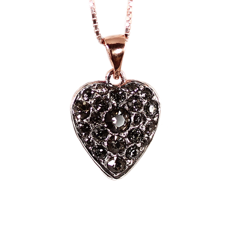 Crystal Heart Pendant