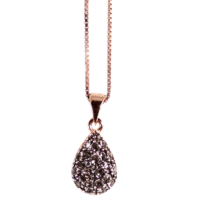 Crystal Teardrop Pendant