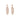 Rose Gold Large Leaf Drop Earrings