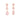 Pink Stone Triple Drop Earrings - $229 RRP