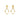 Daisy Chain Teardrop Earrings - Gold - $208 RRP