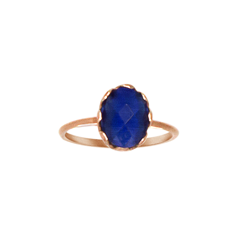 Blue Gemstone Ring