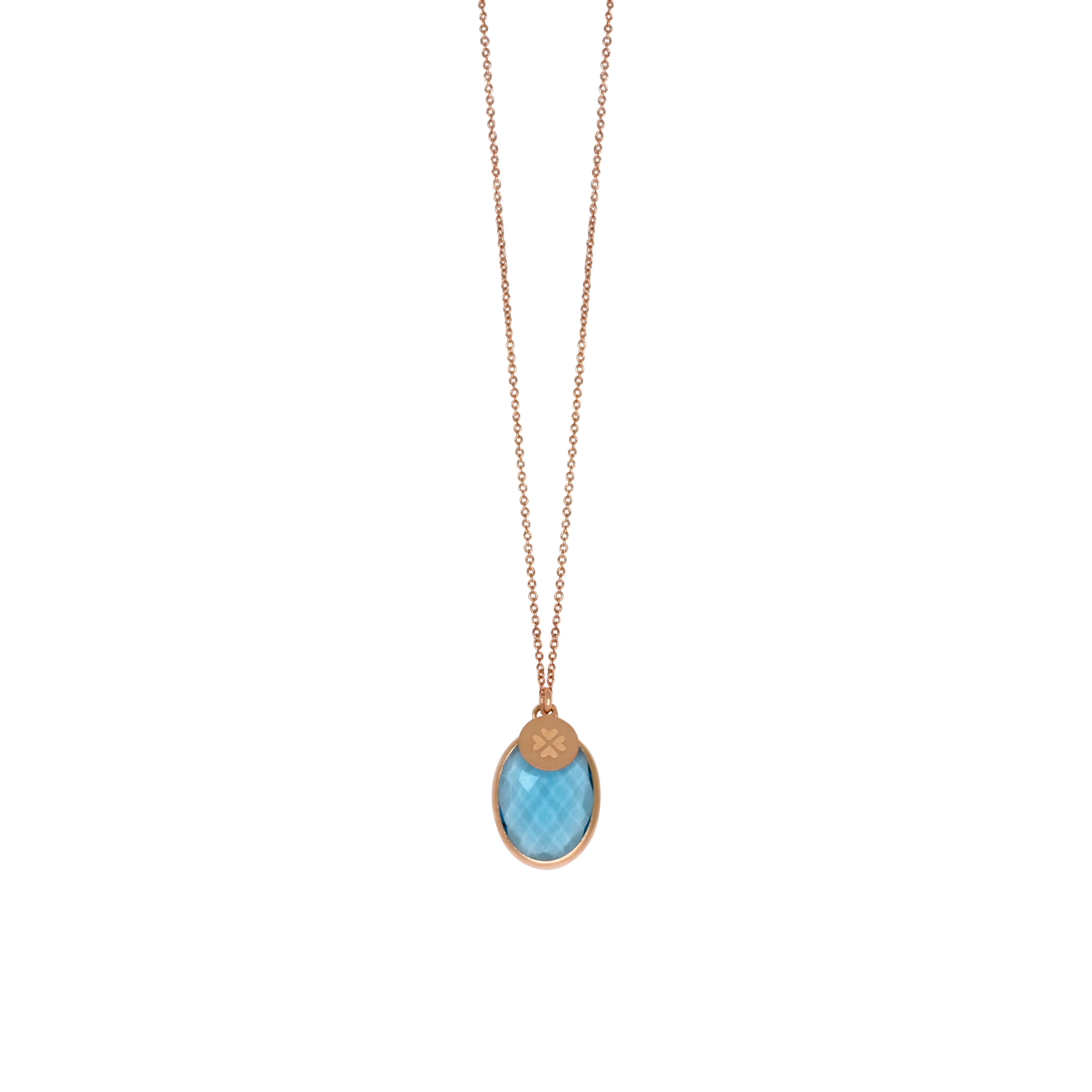 Light Blue Gemstone Pendant