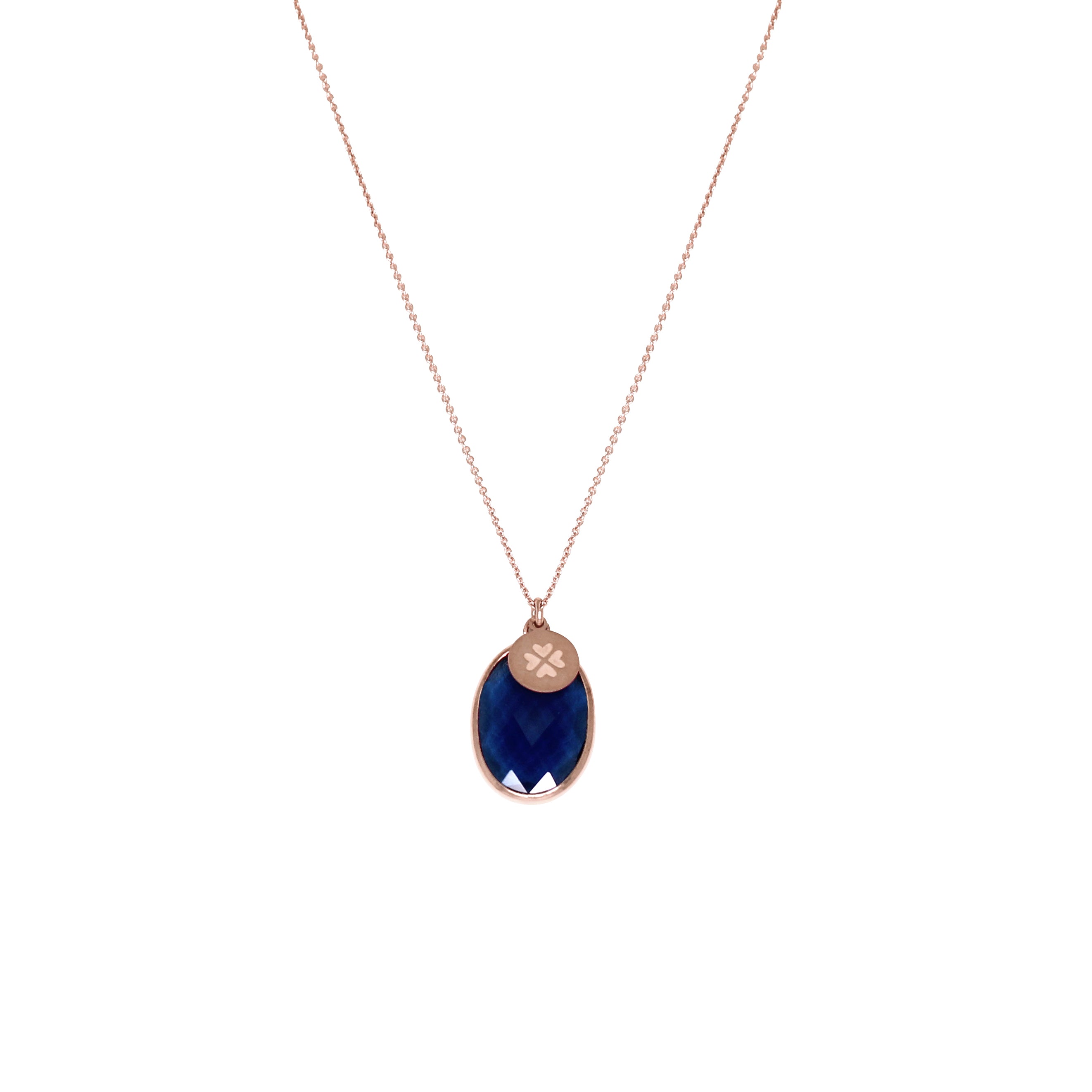 Dark Blue Gemstone Pendant